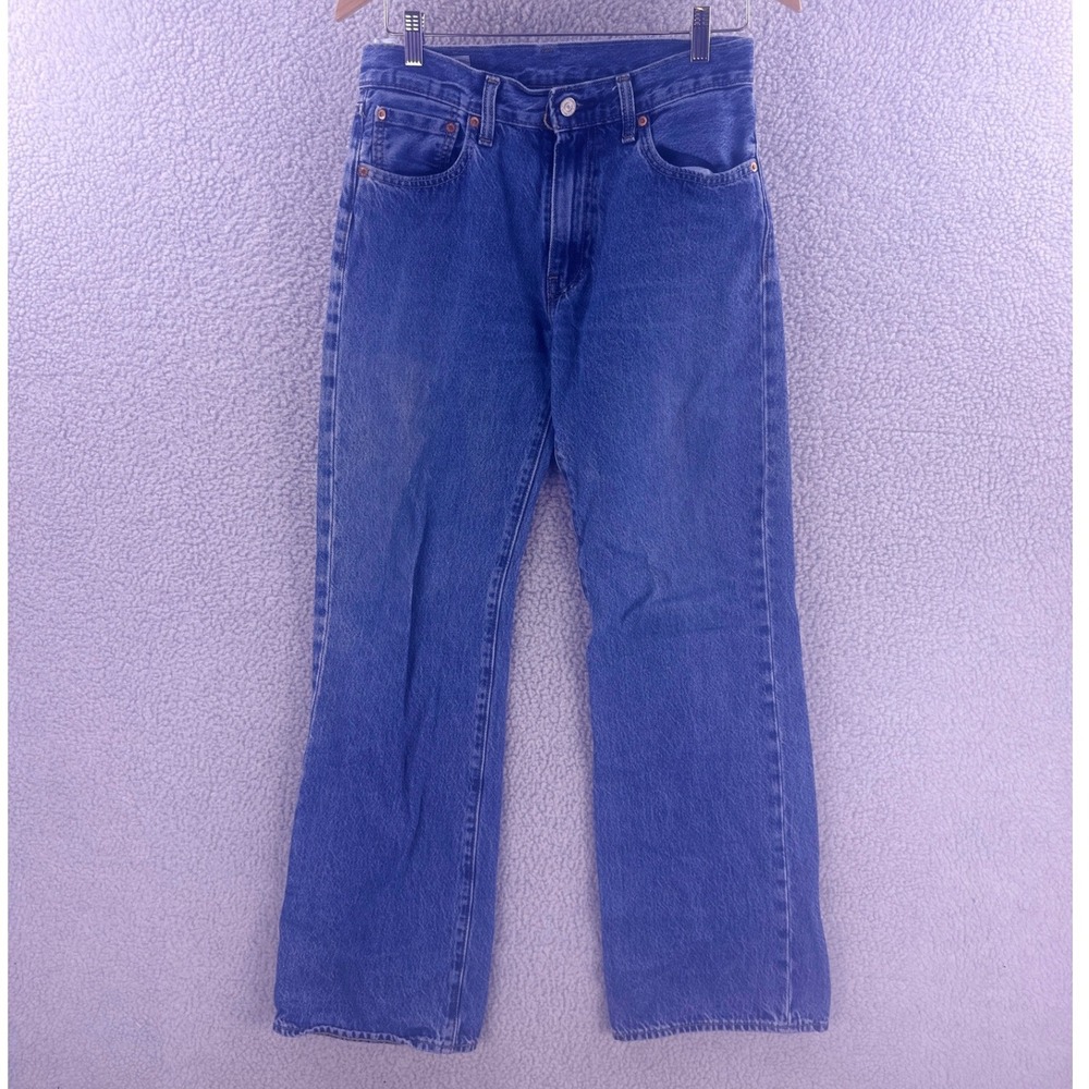 Levis 567 Loose Bootcut Leg Blue Denim Jeans Mens 30x30 Medium Wash